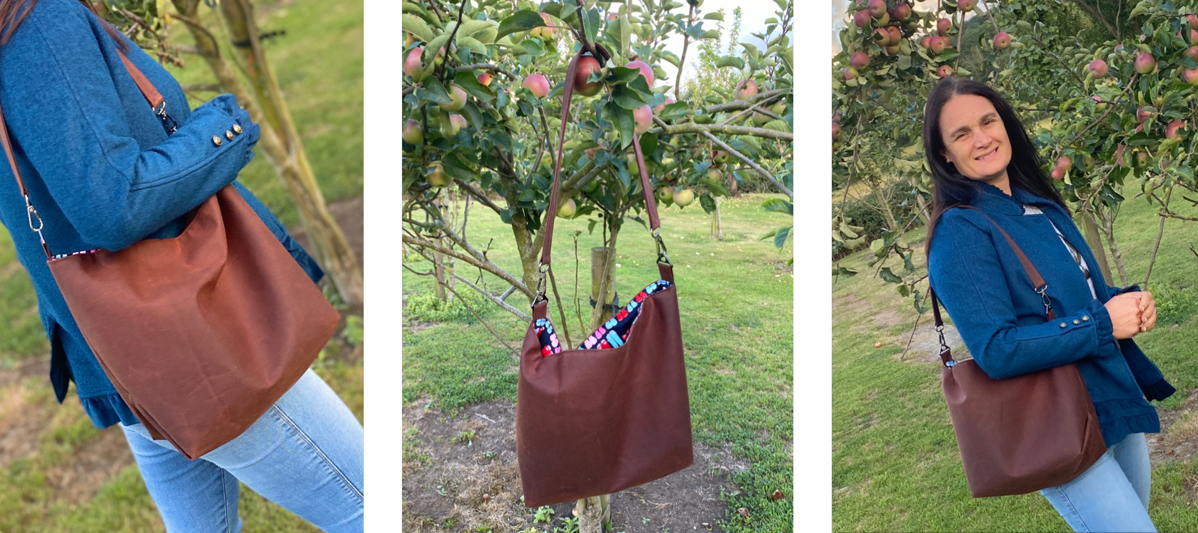 The Cwtsh Bag charity PDF pattern from Sewing Patterns by Junyuan 
, made by Amanda Sykes