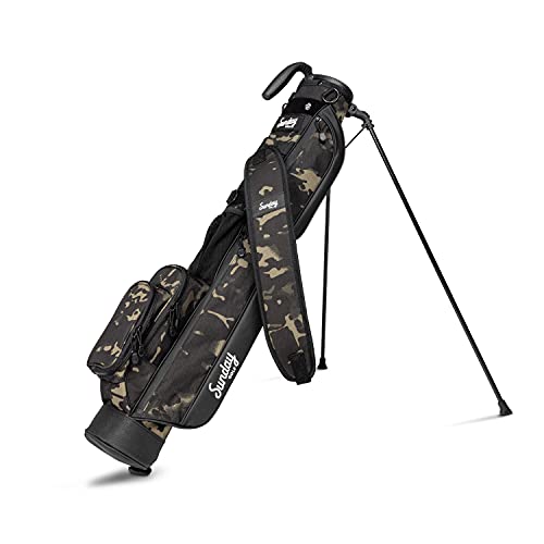 Sunday Golf Loma Bag - Lightweight Sunday Golf Bag with Strap and Stand – Easy to Carry Pitch n...