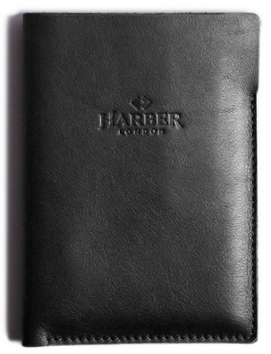 slim leather passport sleeve custom