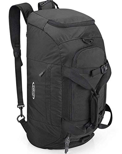 G4Free 40L 3-Way Duffle Backpack Gym Bag for Men Women
