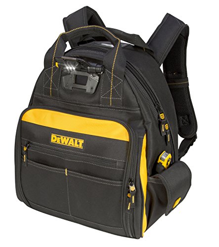DEWALT DGL523 Lighted Tool Backpack Bag,