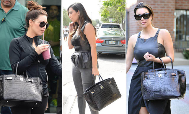 Kim Kardashian Crocodile Birkin