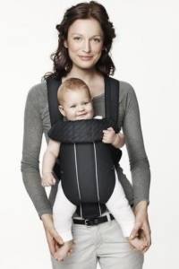 Facing Out Carry with not ergonomic baby carrier