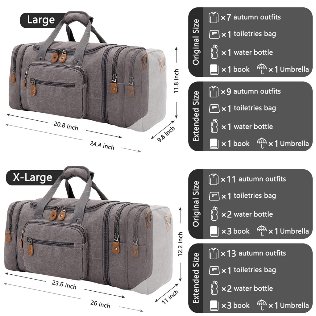 multiple shoe travel bag