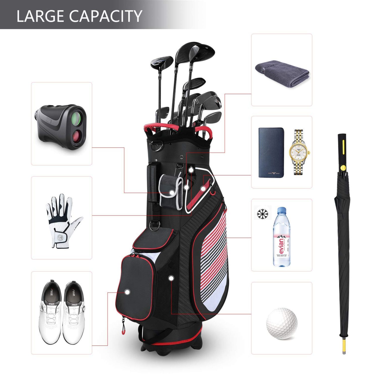 Mens Golf Bag Golf Bag,Sports Bag,Outdoor Bag Manufacturer JUNYUAN