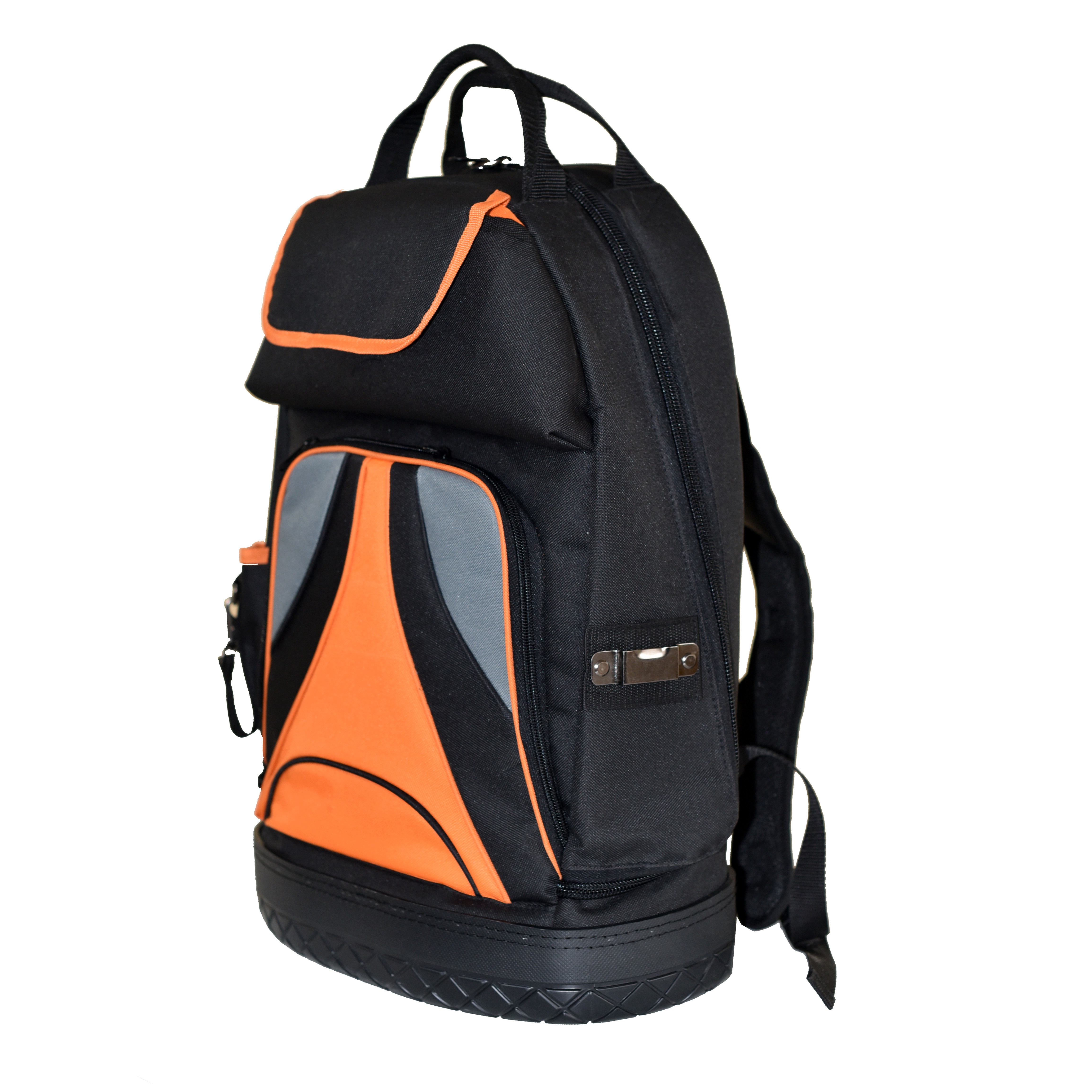 Heavy duty tool backpack large capacity interior
