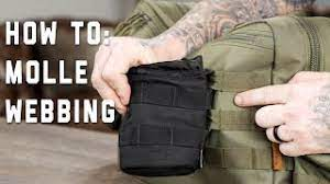 how to weave molle webbing
