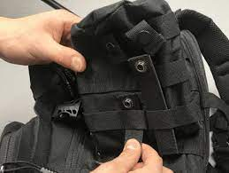 how to weave molle webbing