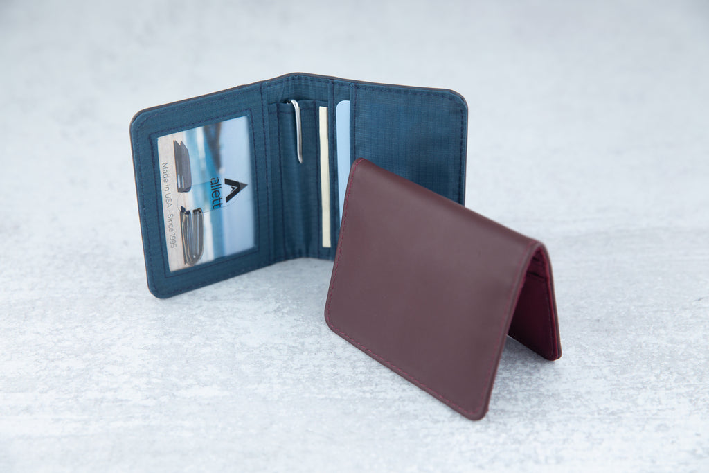 New allett card holder and bifold slim wallets