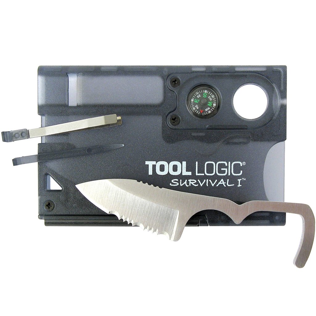 Cool wallet tool with knife