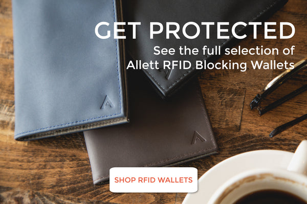 Allett Slim RFID Security Wallets
