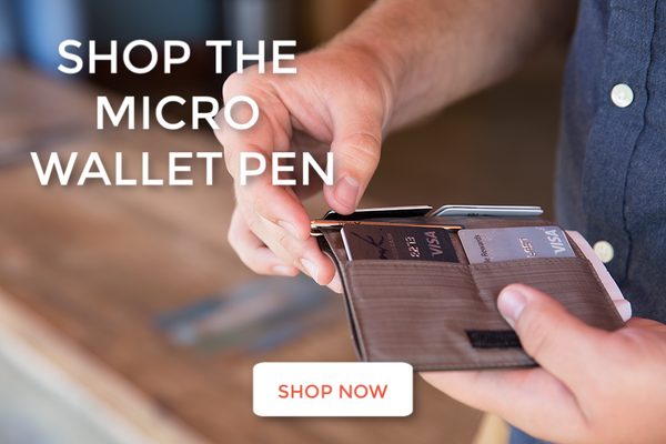 Micro-Pen for your slim wallet by Allett 