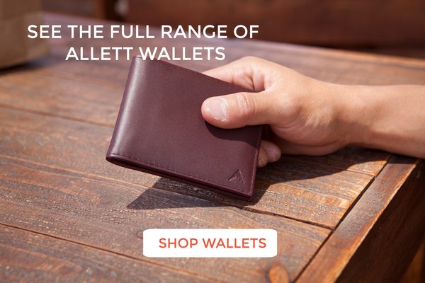 mens slim minimalist rfid wallets by allett