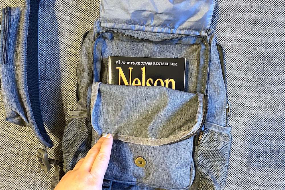 Compartments of a sling bag - Best sling bag for men 2021