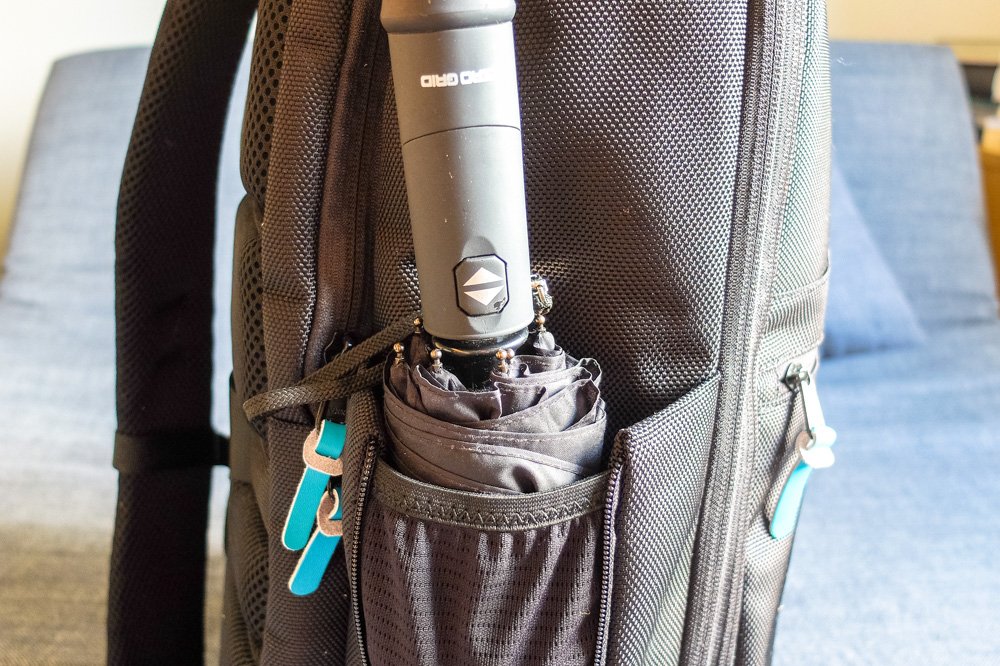 Standard Luggage Carry on Backpack - Side pocket