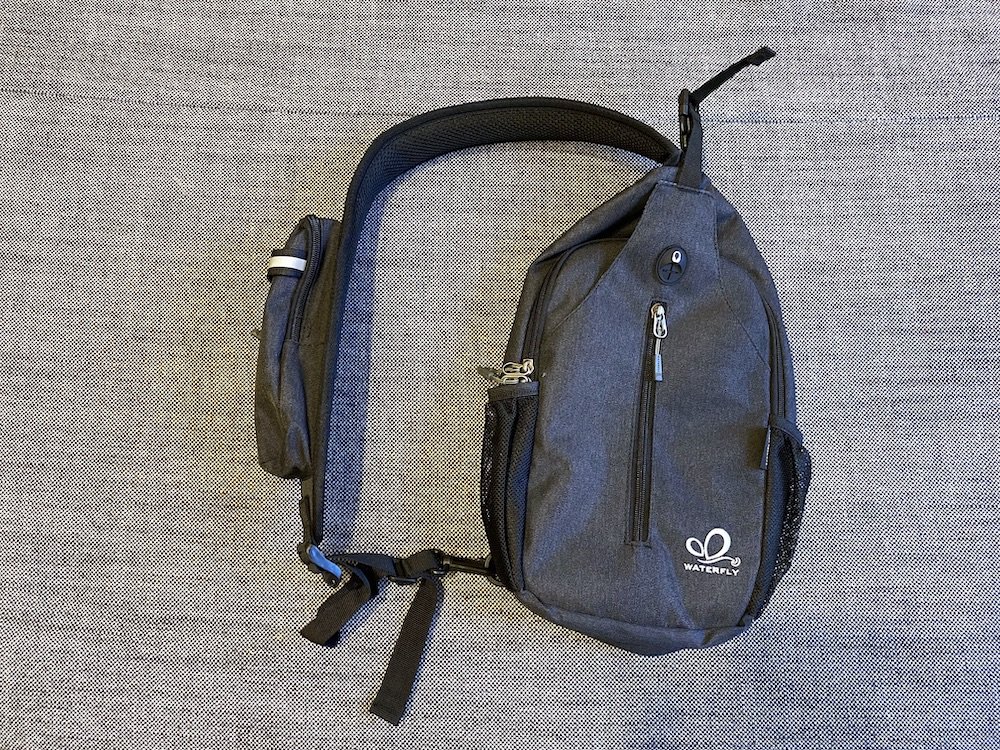 Waterfly Mini sling bag - front