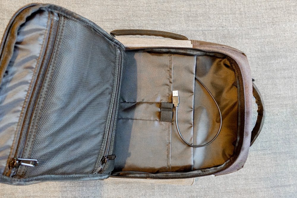 Standard Luggage Daily Backpack - Front pocket