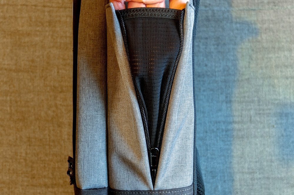 Collapsible Water Bottle Pocket - Standard Luggage Daily Backpack Review