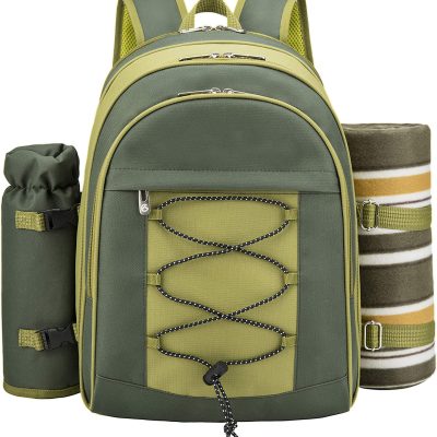Picnic backpack for 2