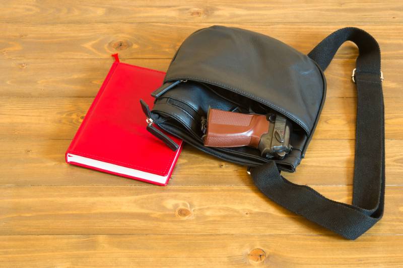 arms-lies-students-bag-concept | concealed carry