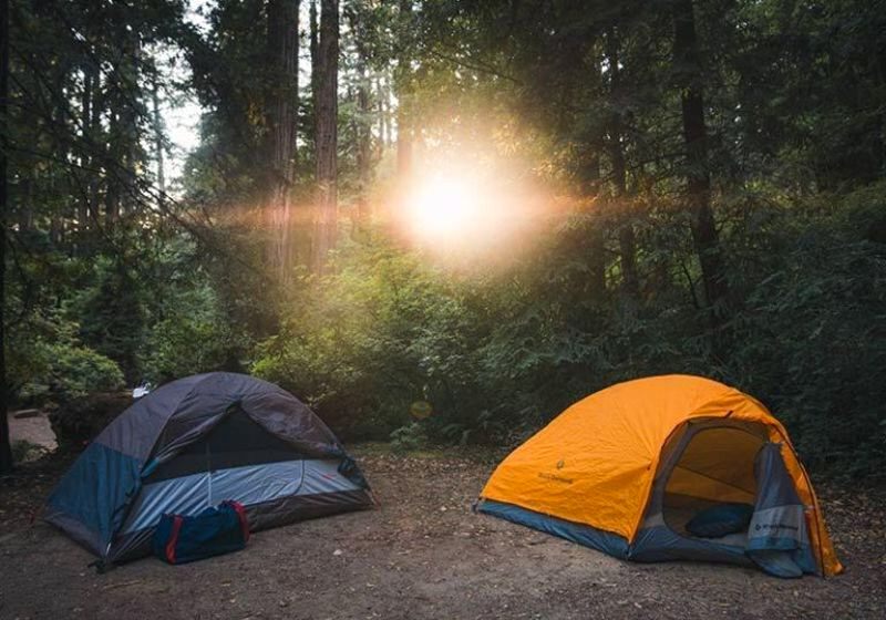 tents in the woods | camping gear