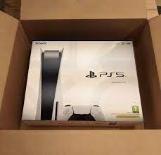 Shipping box for ps5