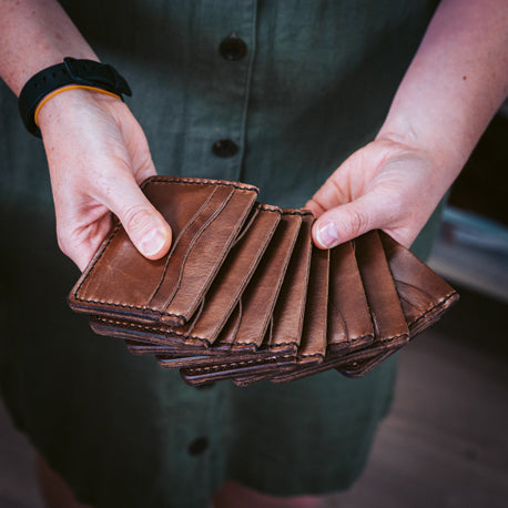 Carrying a Card Holder