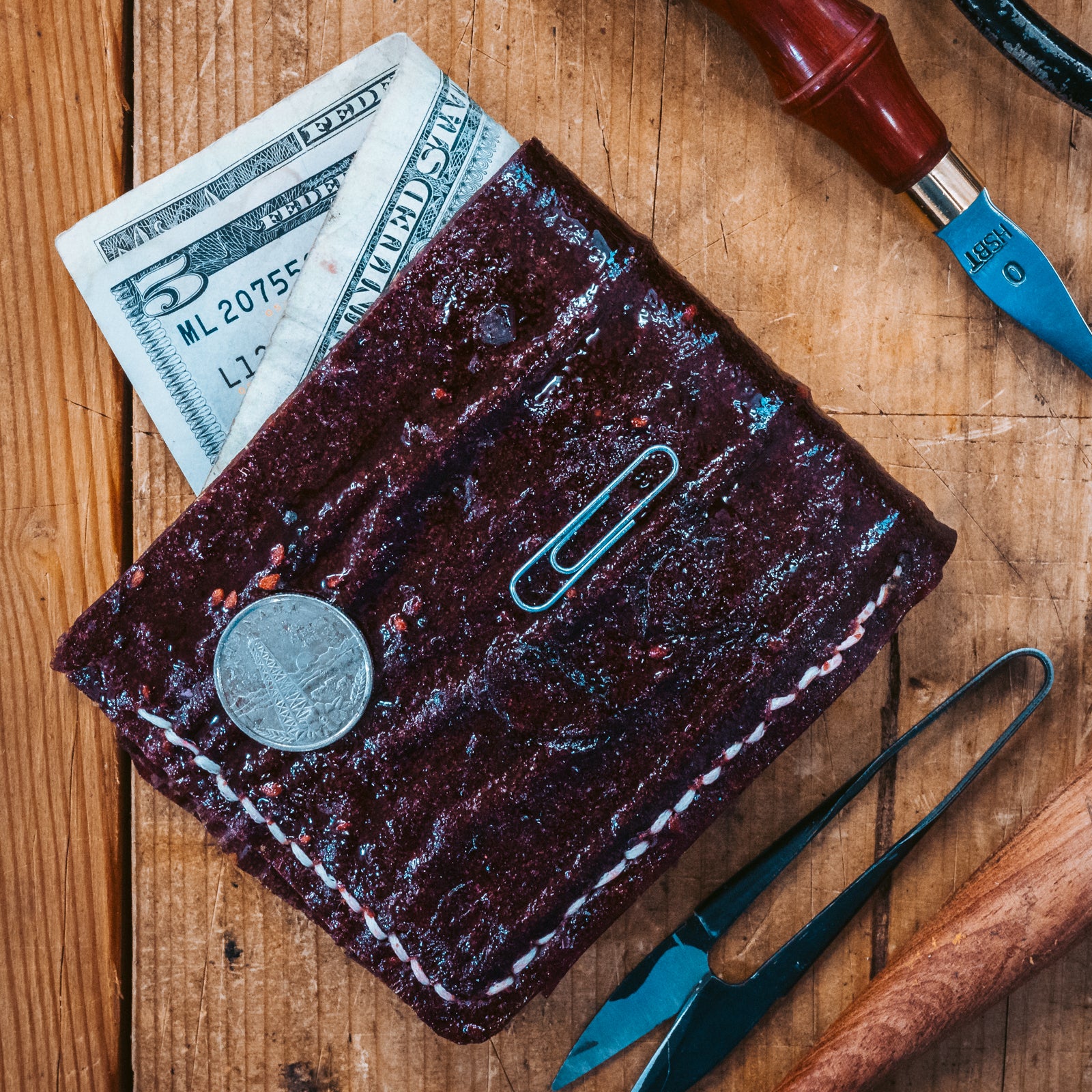 Fruit Leather Wallet