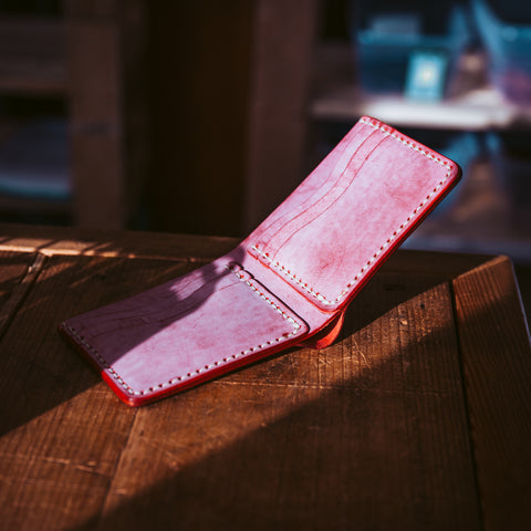 Red Flat Wallet