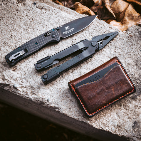 Knife, Tool, and Wallet from Junyuan Bags