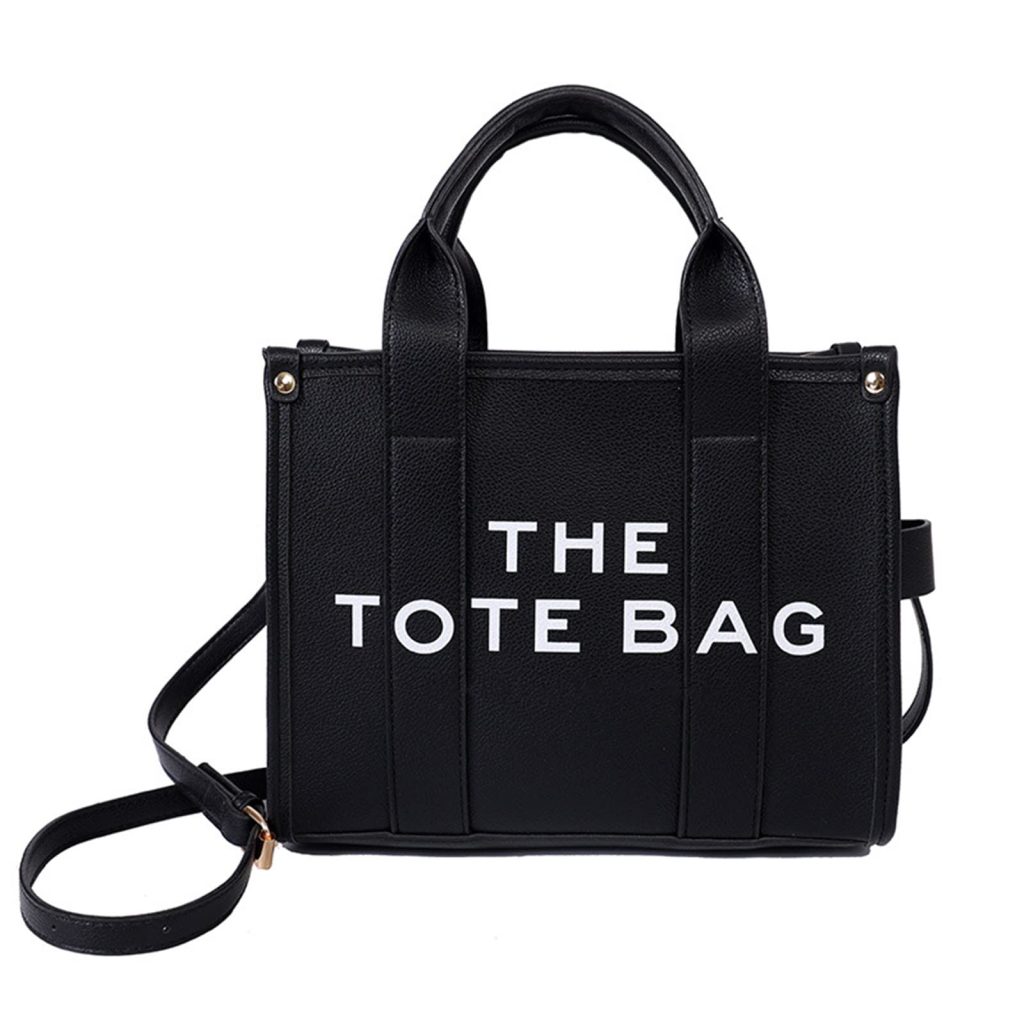 black tote bag