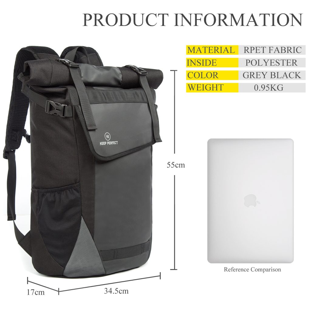 waterproof business backpack for men