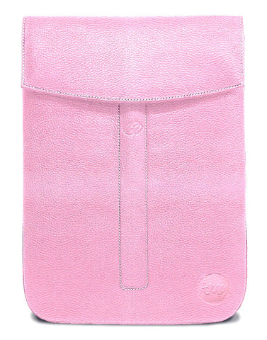 Custom Premium Pink Leather iPad Pro Sleeve by MacCase