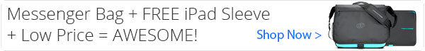 awesome messenger bag for iPad Pro 12.9-inch