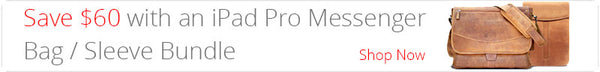 ipad messenger bag bundle