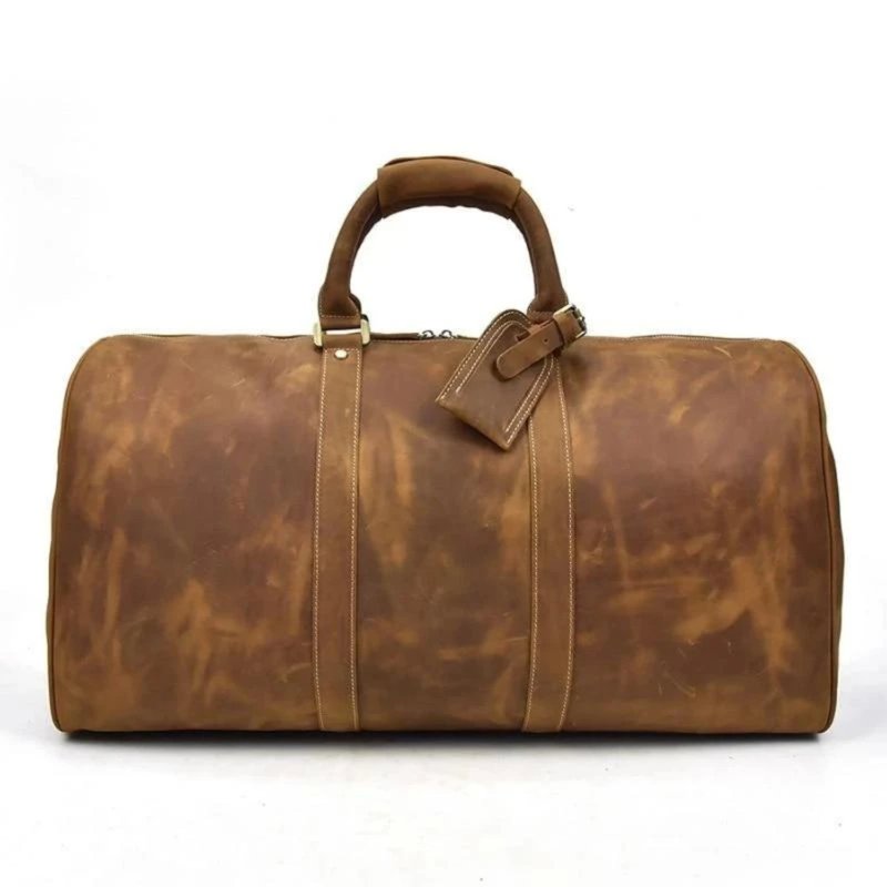 leather duffle 吧g