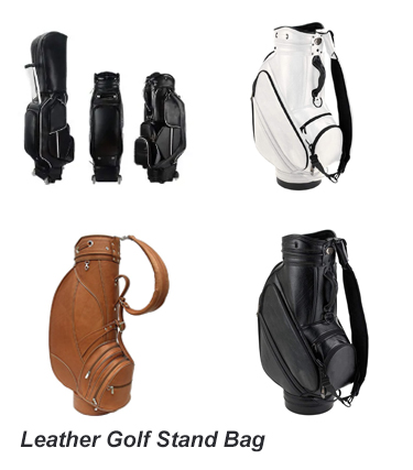 Leather Golf Stand Bag