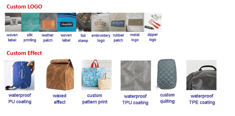custom bag material