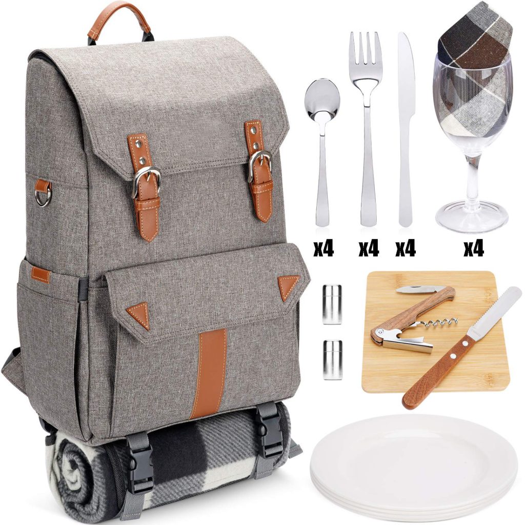 Picnic Backpack For 4
