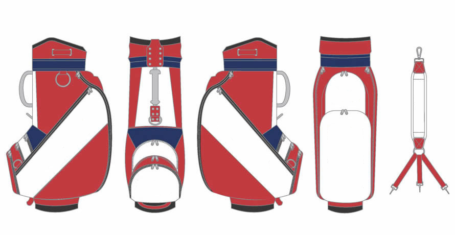 custom golf bag
