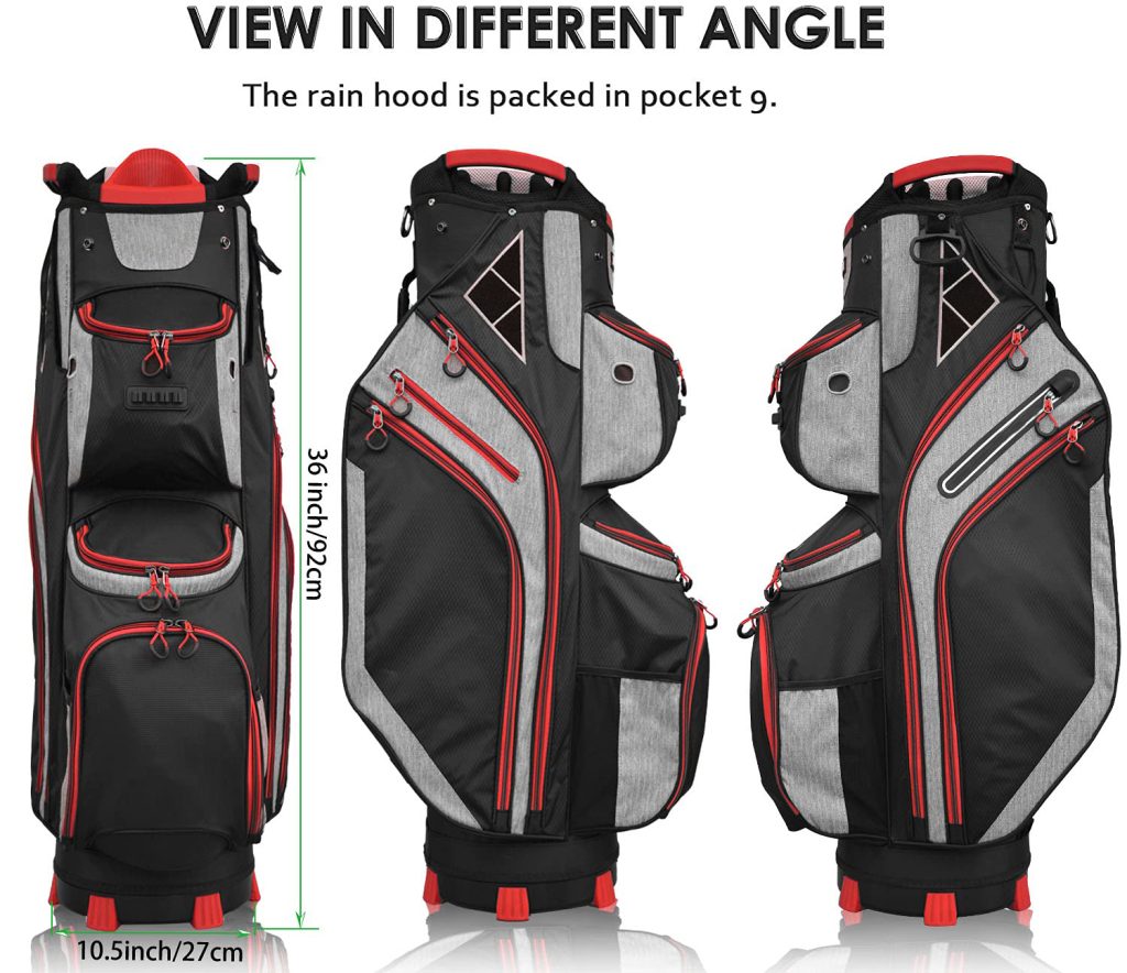 golf bag push cart