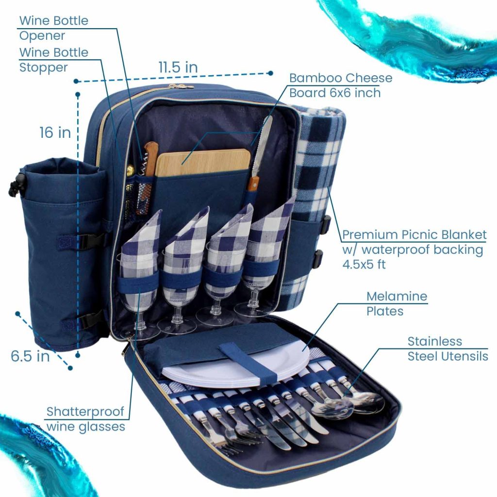 backpack picnic sets
