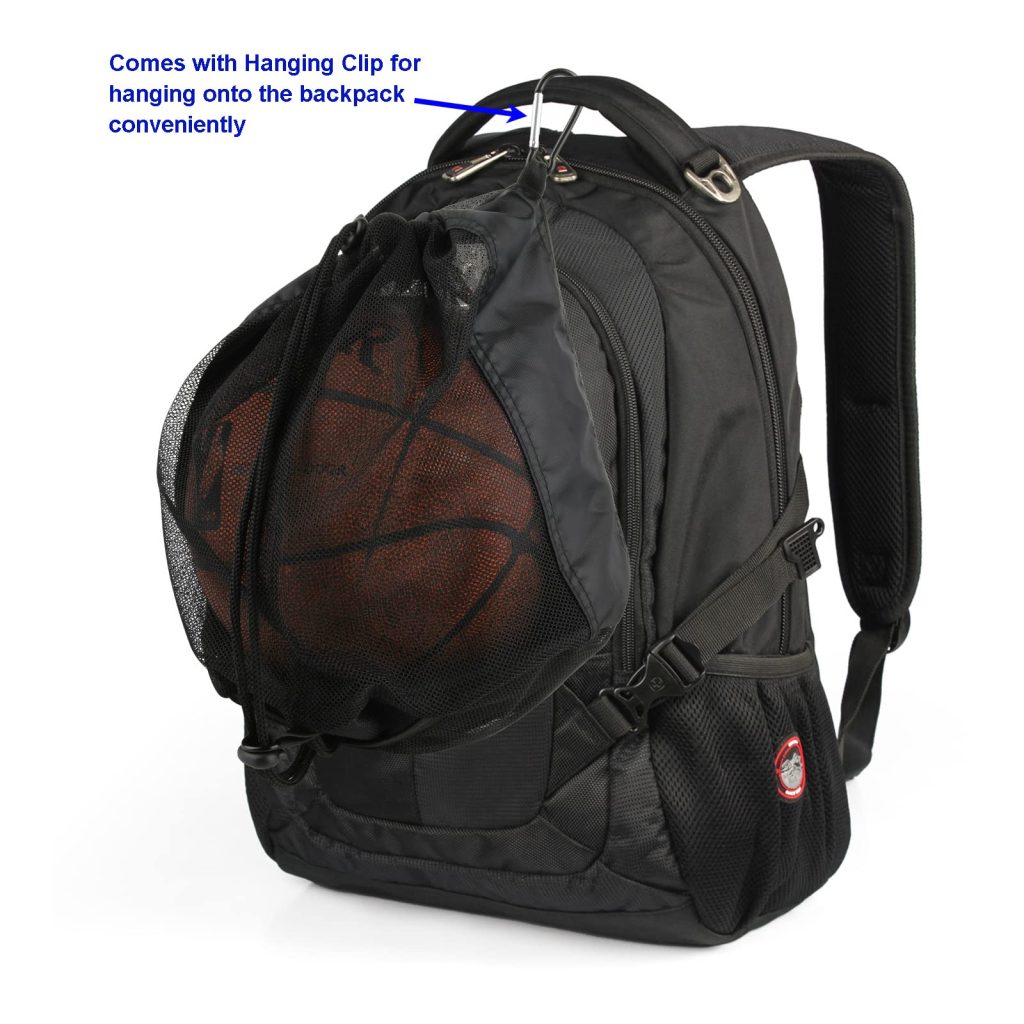 basketball bag with ball holder
