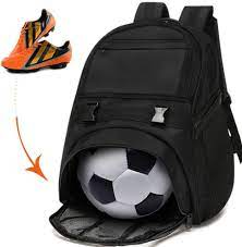 soccer backpack with ball holder