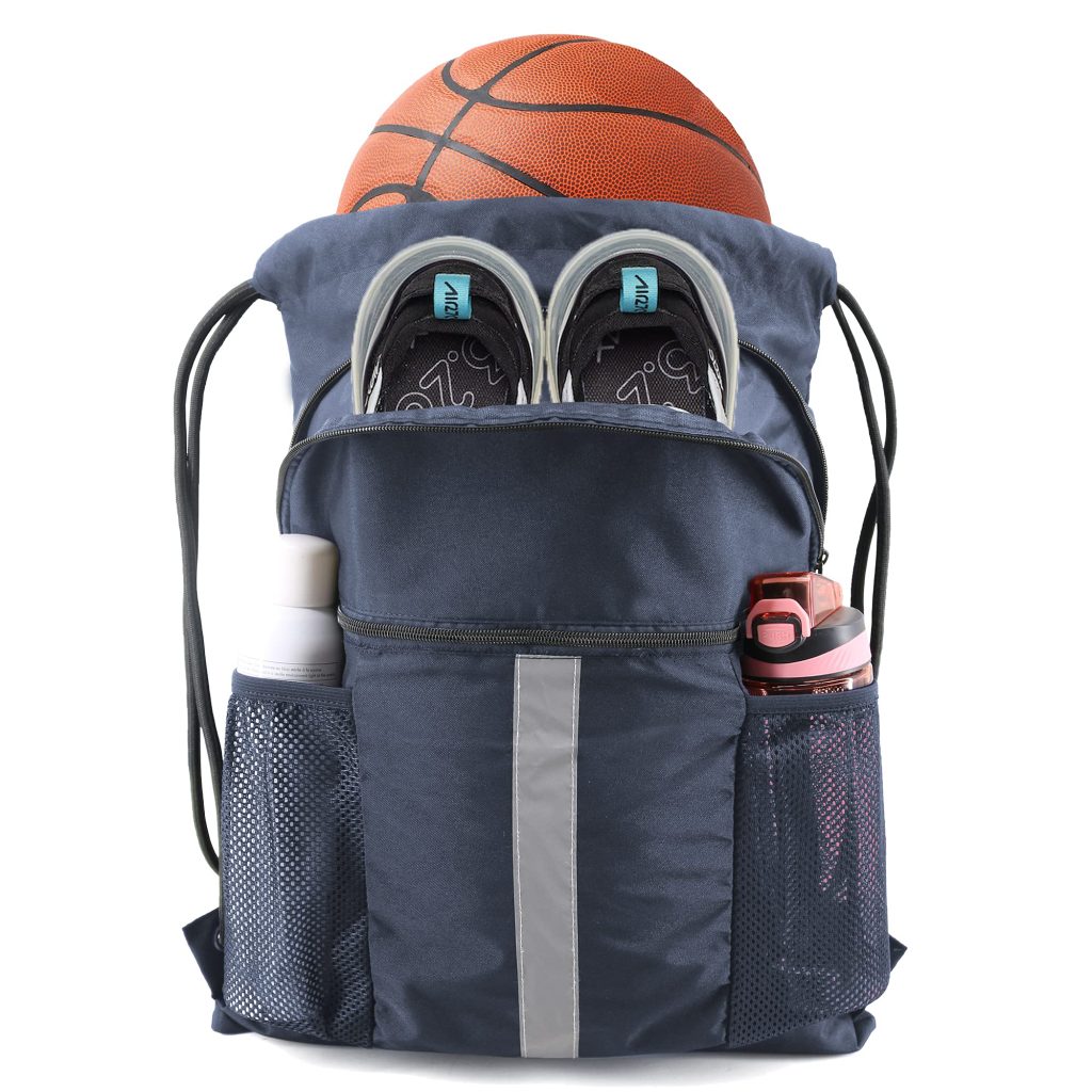 Basketball Drawstring Bag