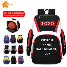 custom basketball bags
