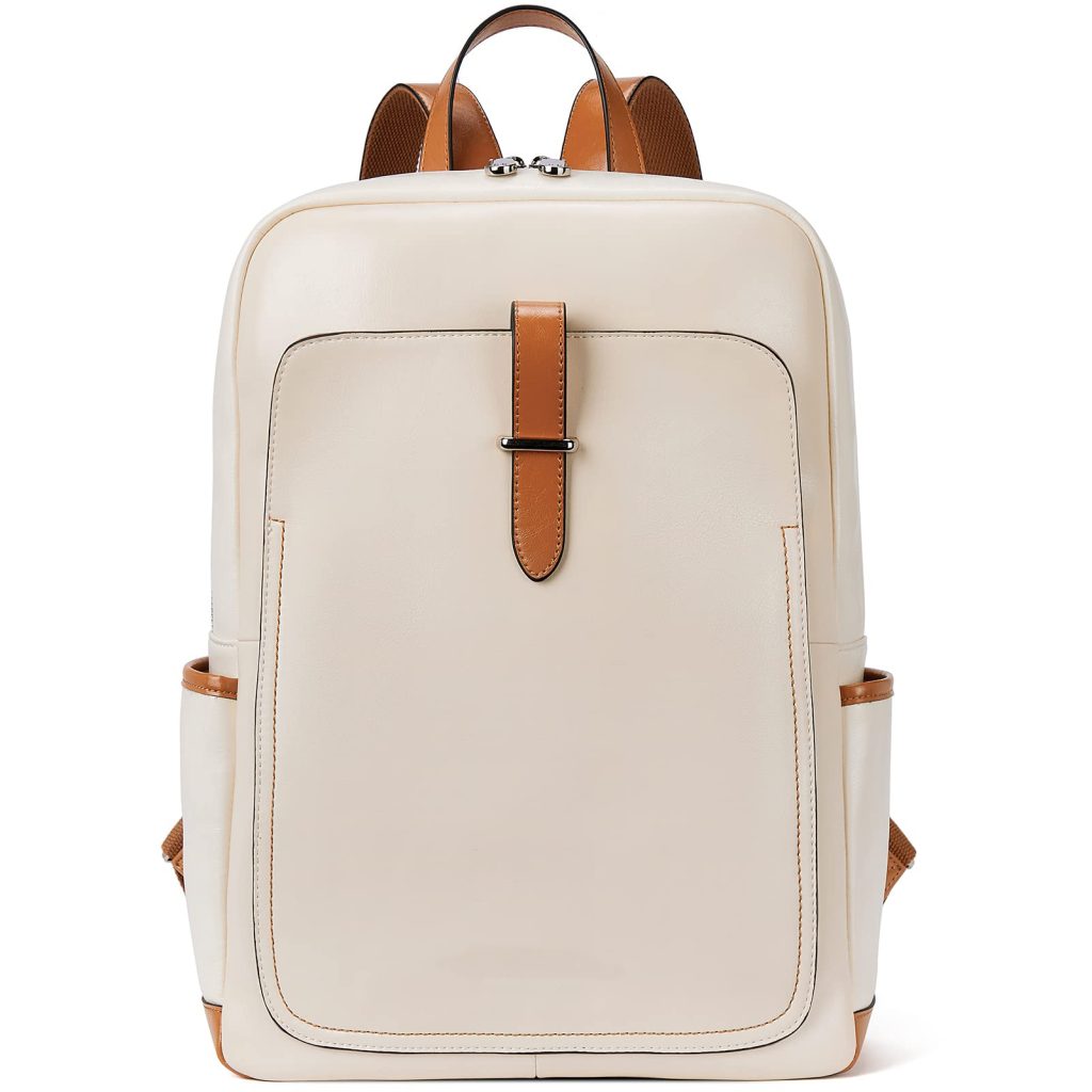 womens leather backpack