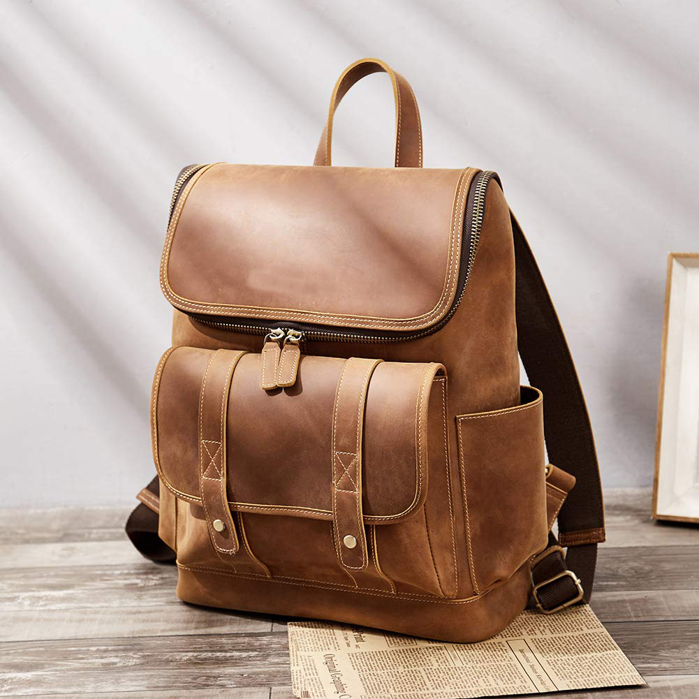 best mens leather backpack
