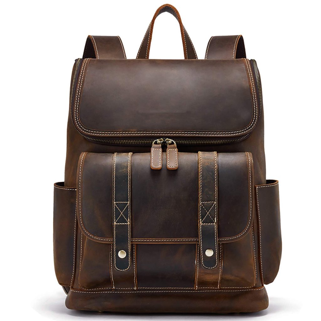 backpack leather mens