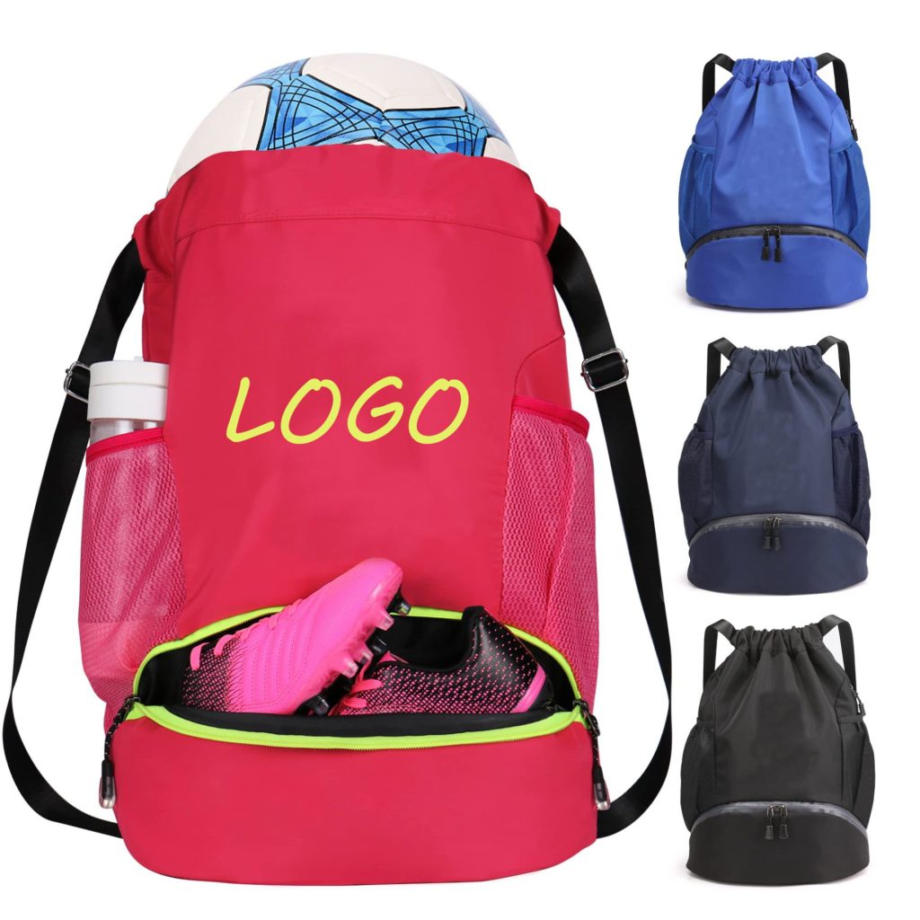 drawstring bag custom logo